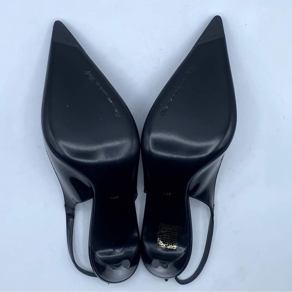 Dolce & Gabbana Lollo Pointed Toe Slingback Pumps. - Picture 12 of 14